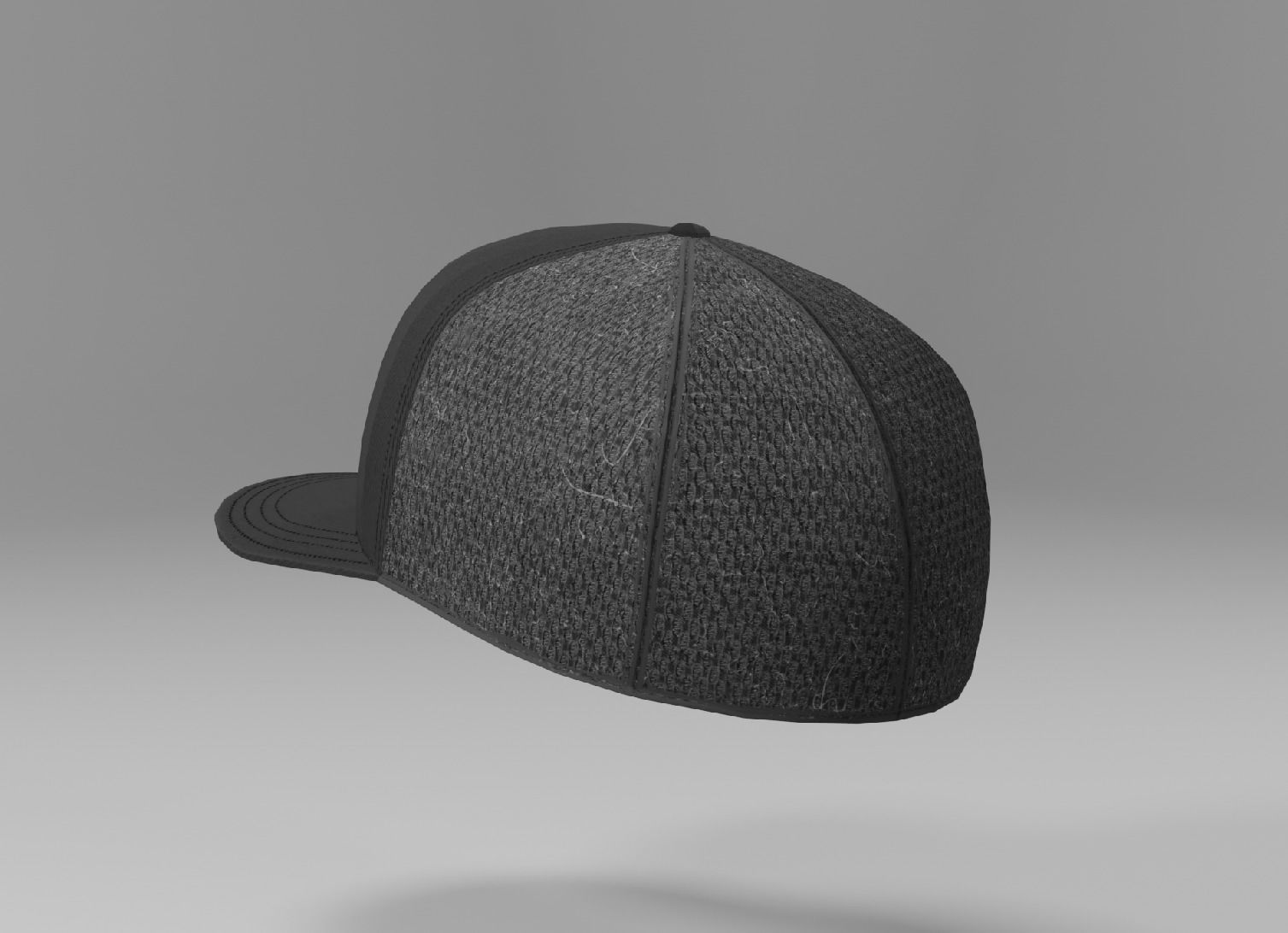 Basic Ball Cap    Low-poly 3D model_3