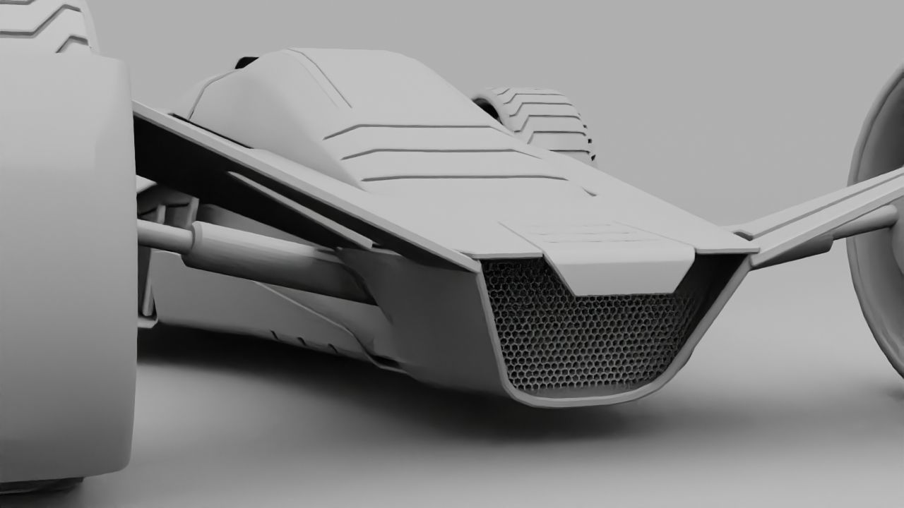 sci-fi vehicle  3D model_8