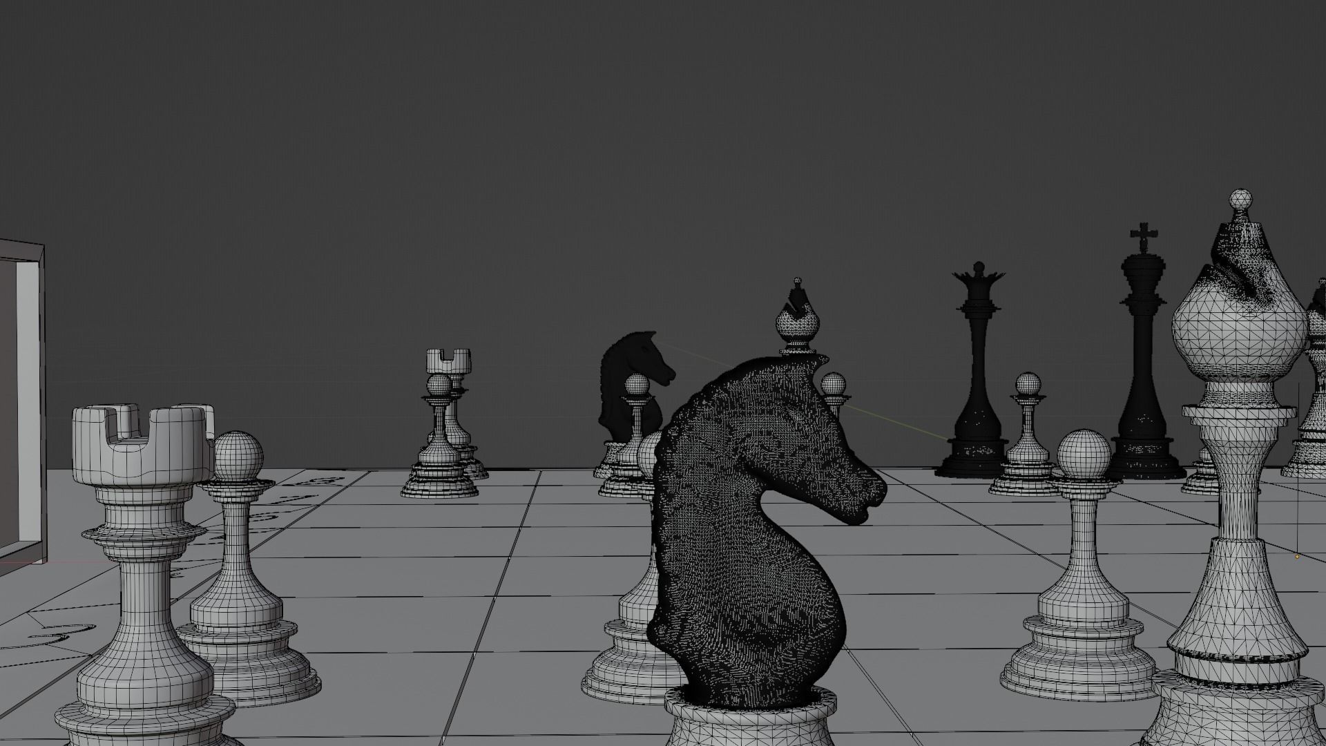 Chessboard 3D model_11