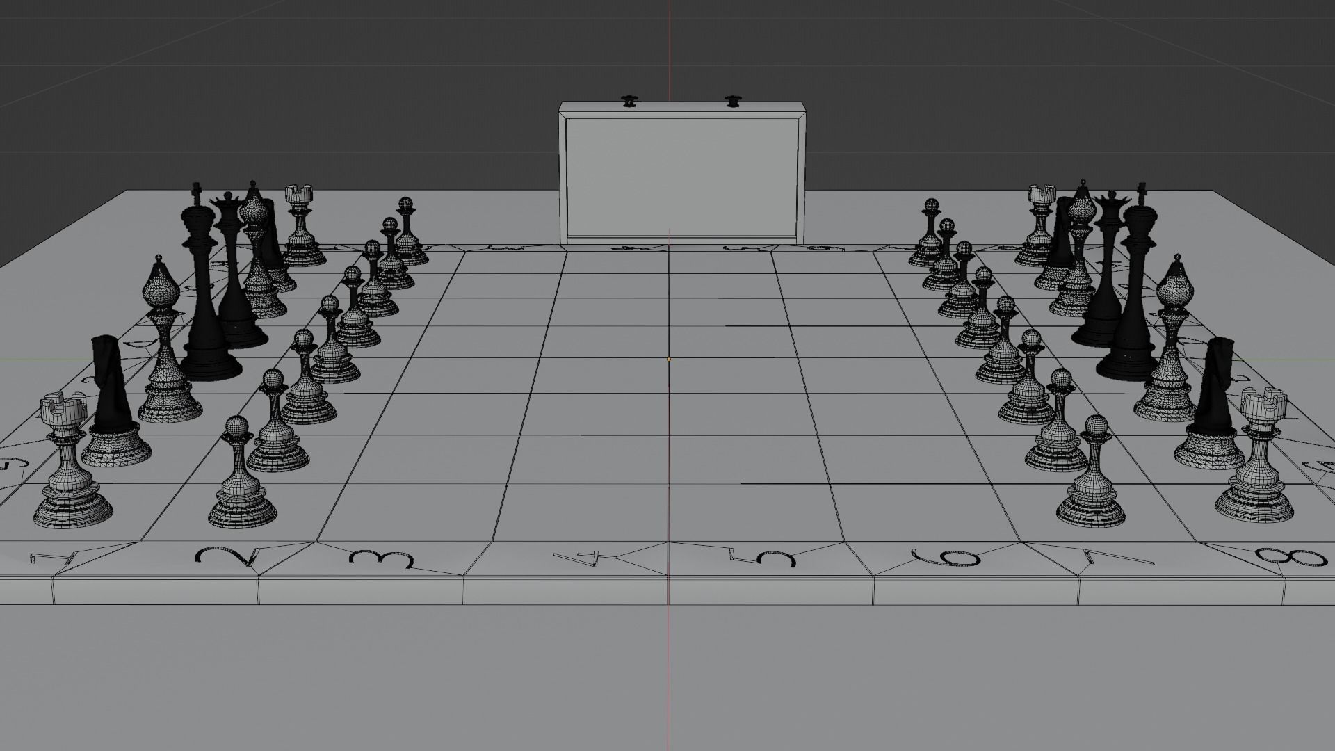 Chessboard 3D model_8