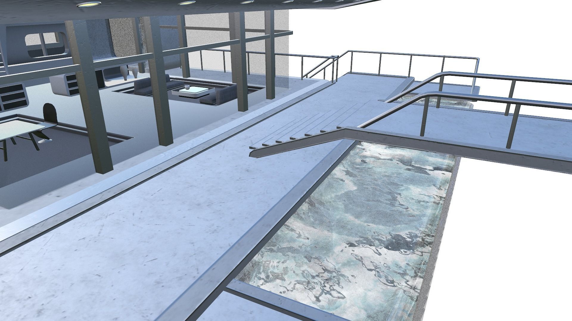 Sky Tower - Oblivion Low-poly 3D model_10