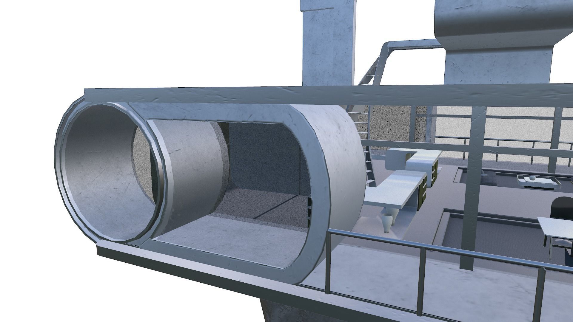 Sky Tower - Oblivion Low-poly 3D model_18