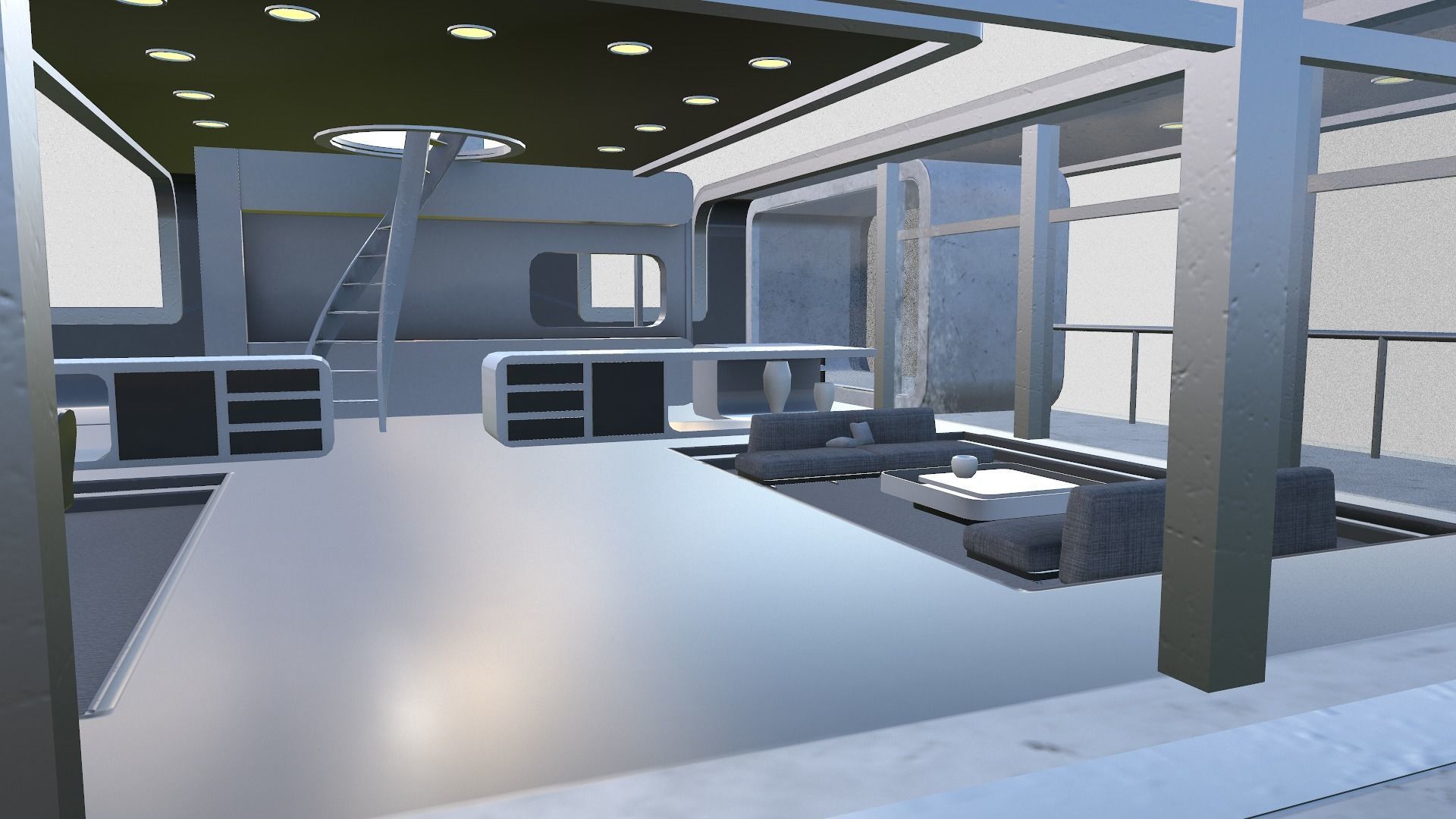 Sky Tower - Oblivion Low-poly 3D model_11