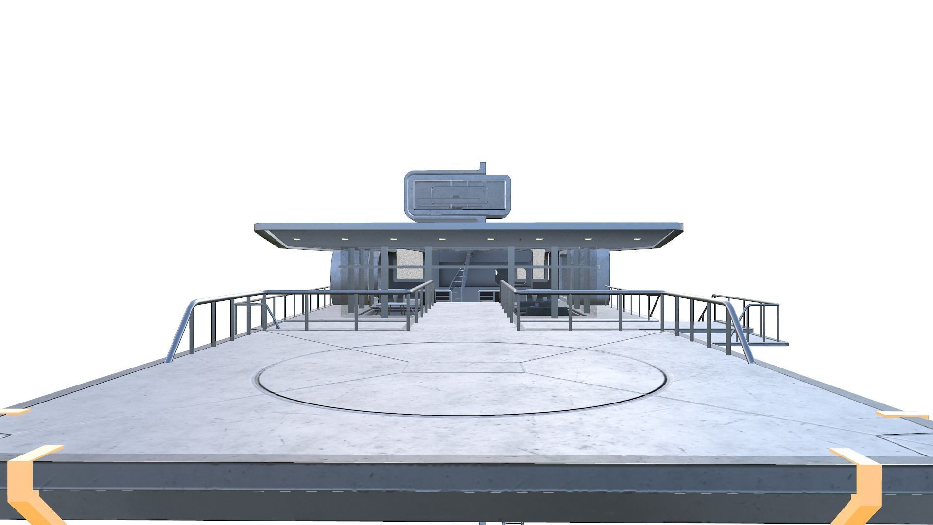 Sky Tower - Oblivion Low-poly 3D model_9