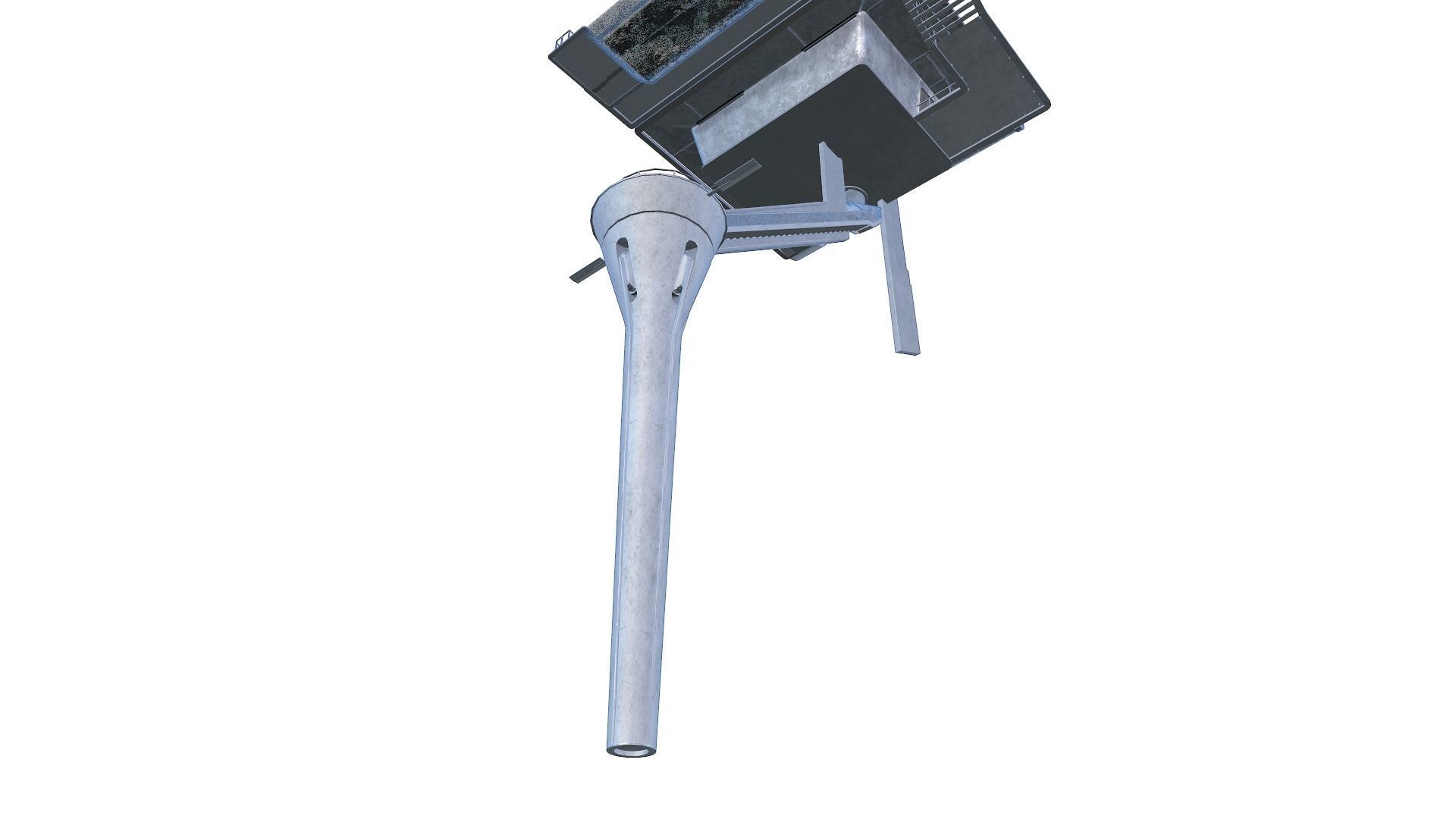 Sky Tower - Oblivion Low-poly 3D model_23