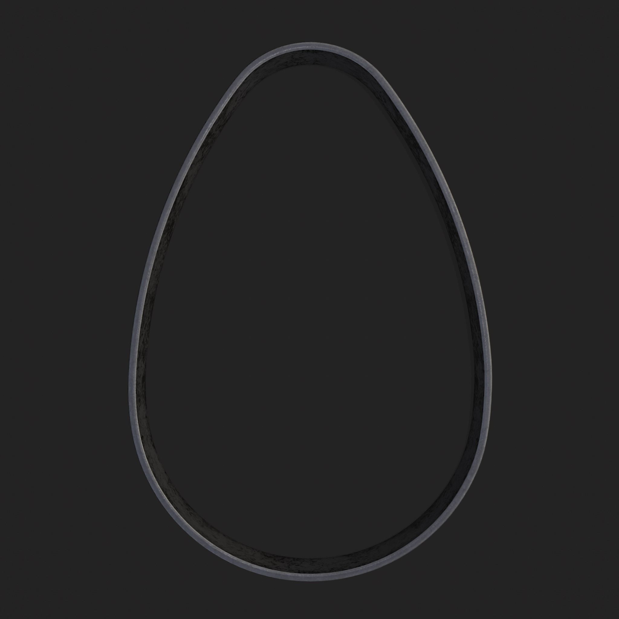 Easter Cookie Cutters  Low-poly 3D model_15