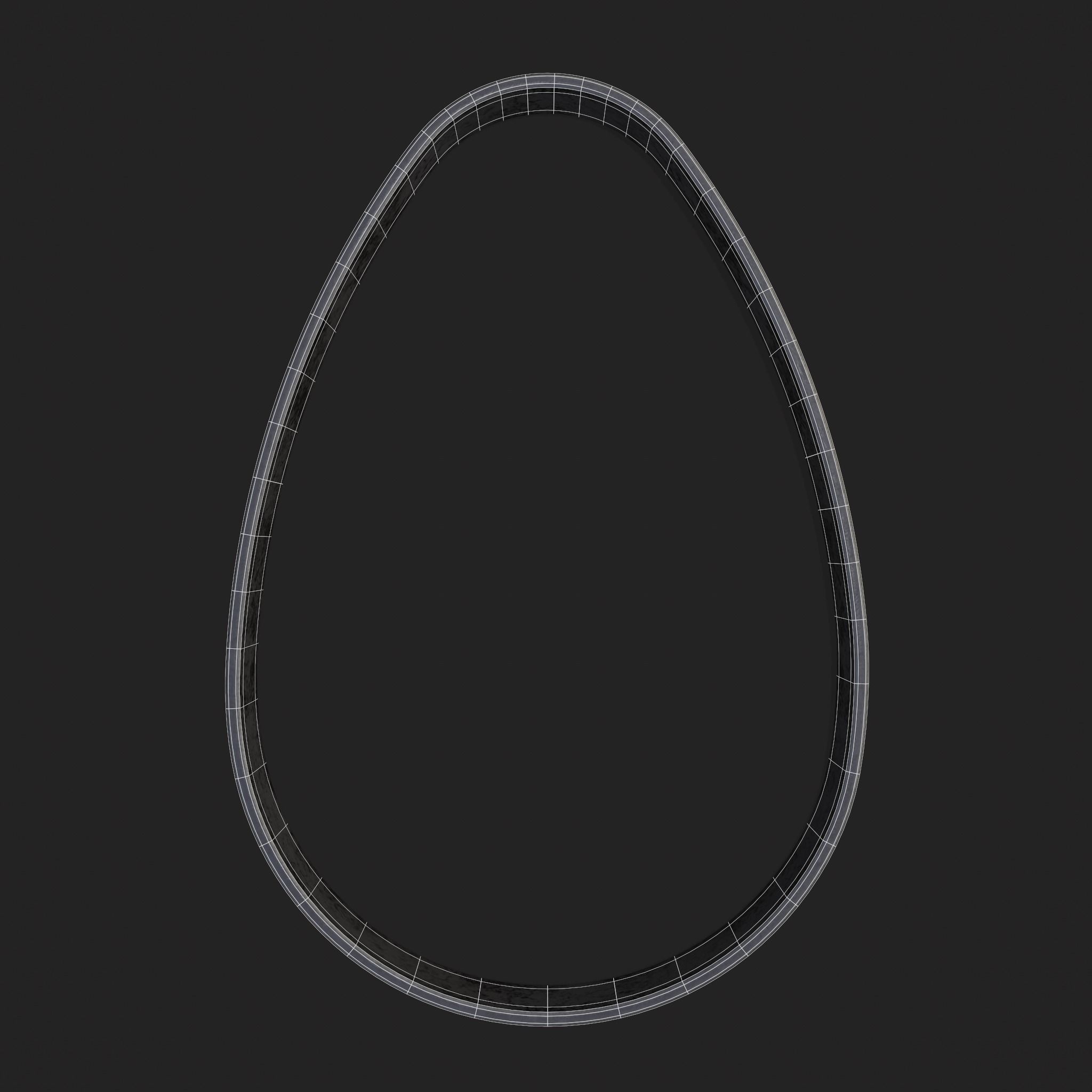 Easter Cookie Cutters  Low-poly 3D model_16