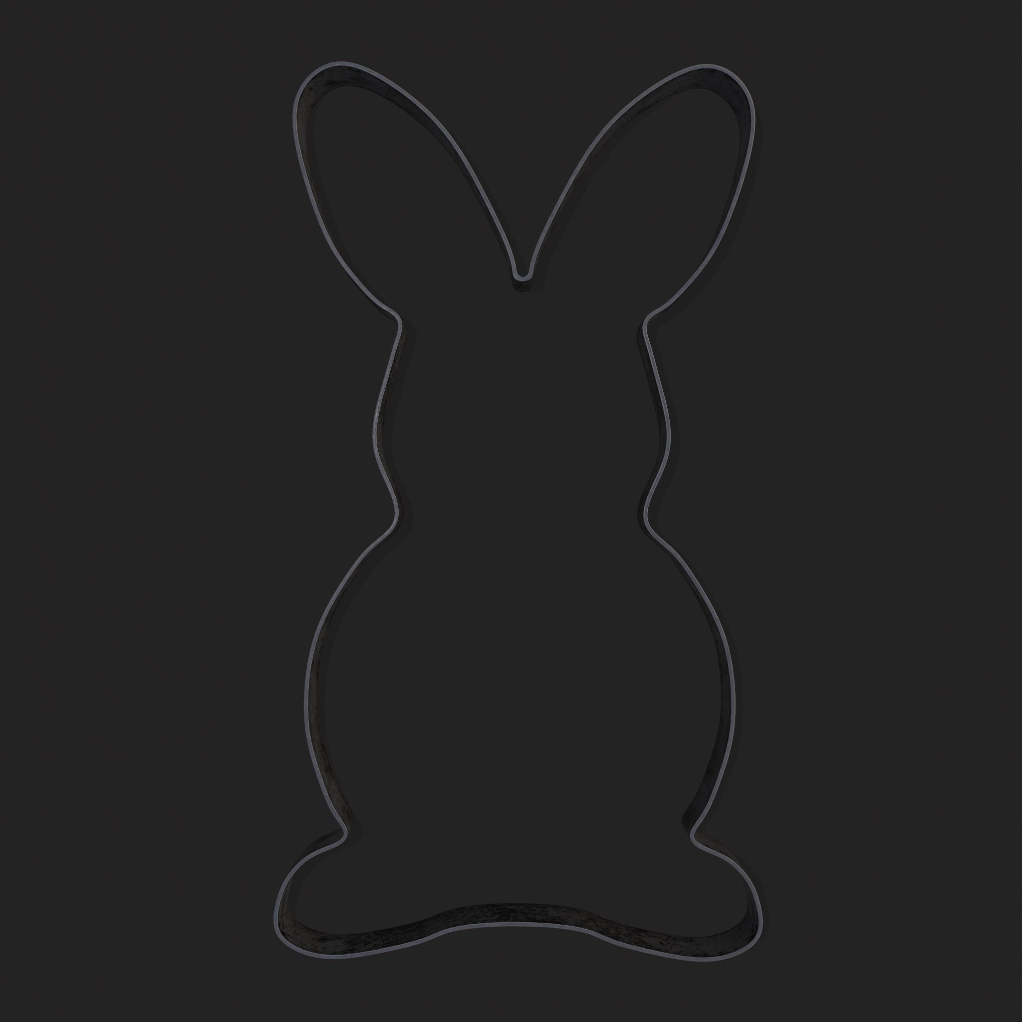 Easter Cookie Cutters  Low-poly 3D model_13