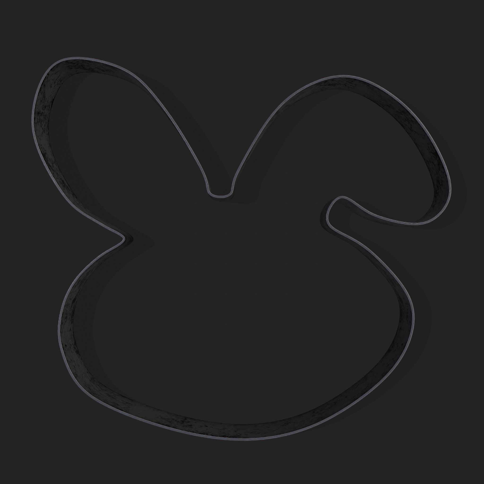 Easter Cookie Cutters  Low-poly 3D model_17