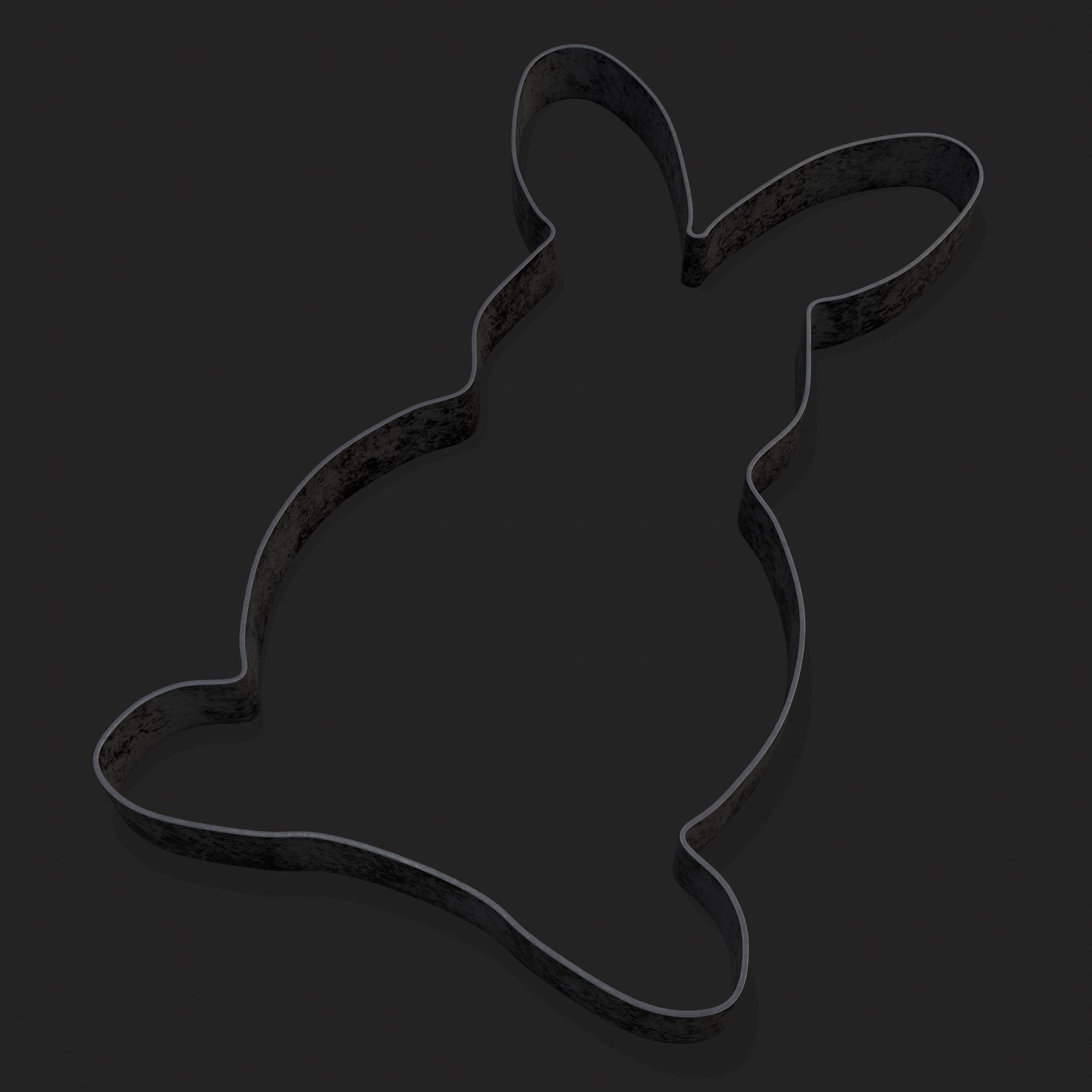 Easter Cookie Cutters  Low-poly 3D model_11