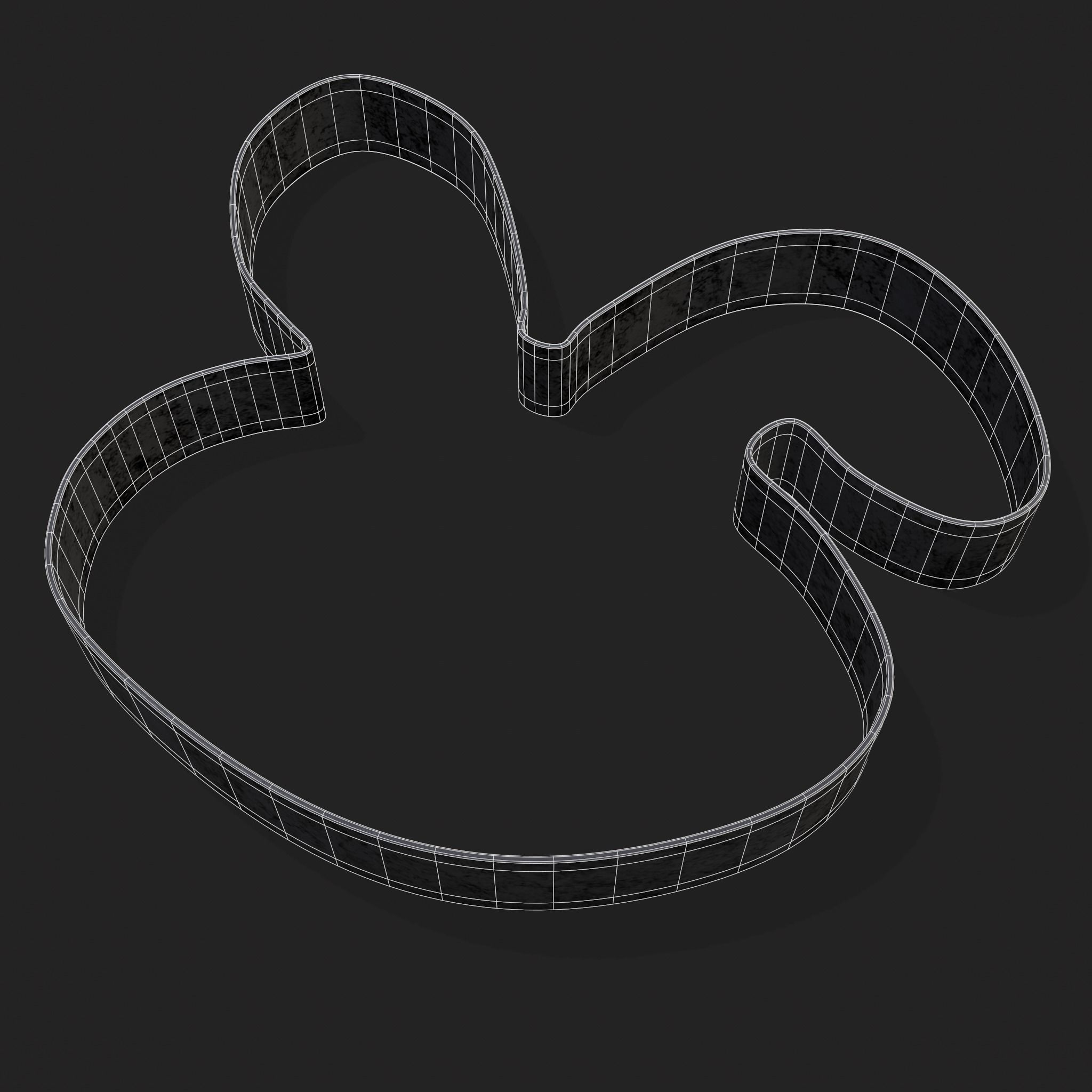 Easter Cookie Cutters  Low-poly 3D model_10