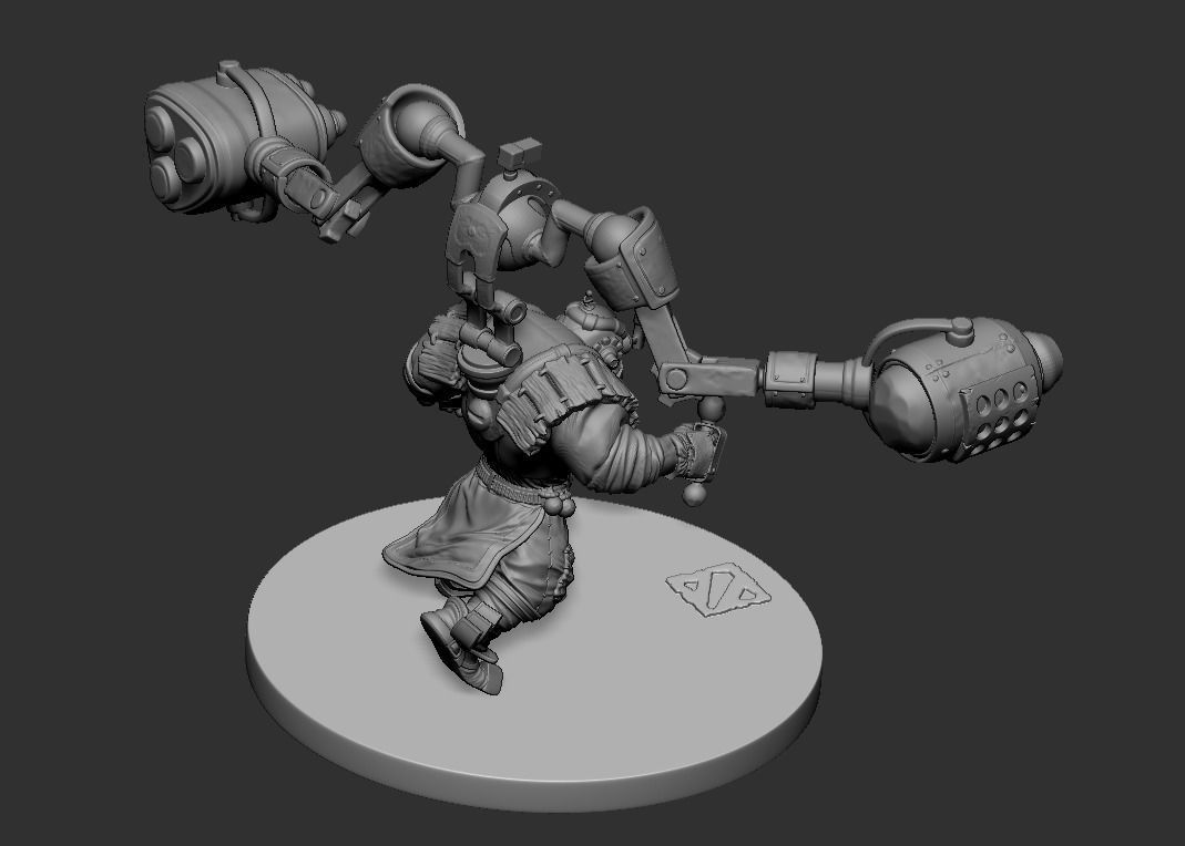 Tinker Dota 2 3D print model_6