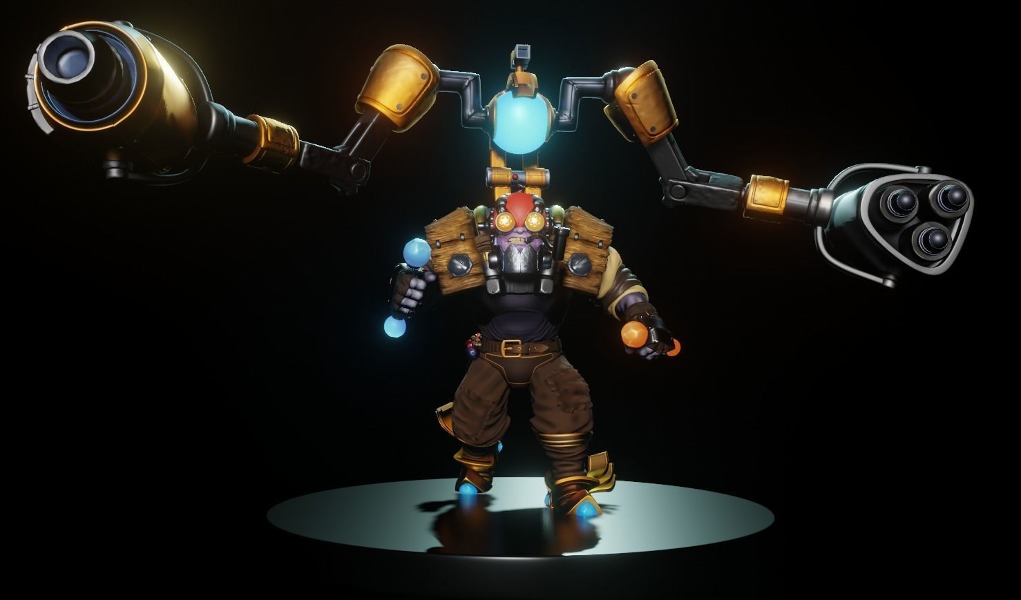 Tinker Dota 2 3D print model_2