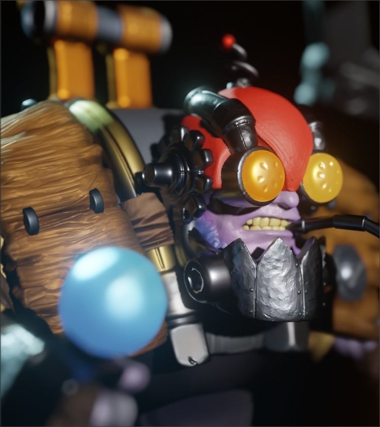 Tinker Dota 2 3D print model_3