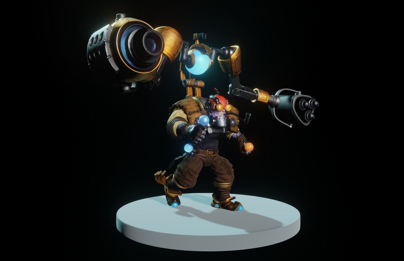 Tinker Dota 2 3D print model_1