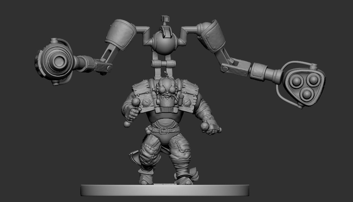 Tinker Dota 2 3D print model_4