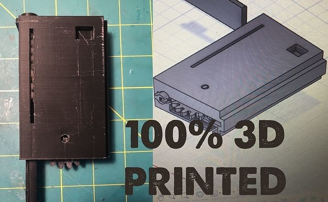 3d printed airsoft magazine  3D print model