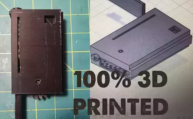 3d printed airsoft magazine 