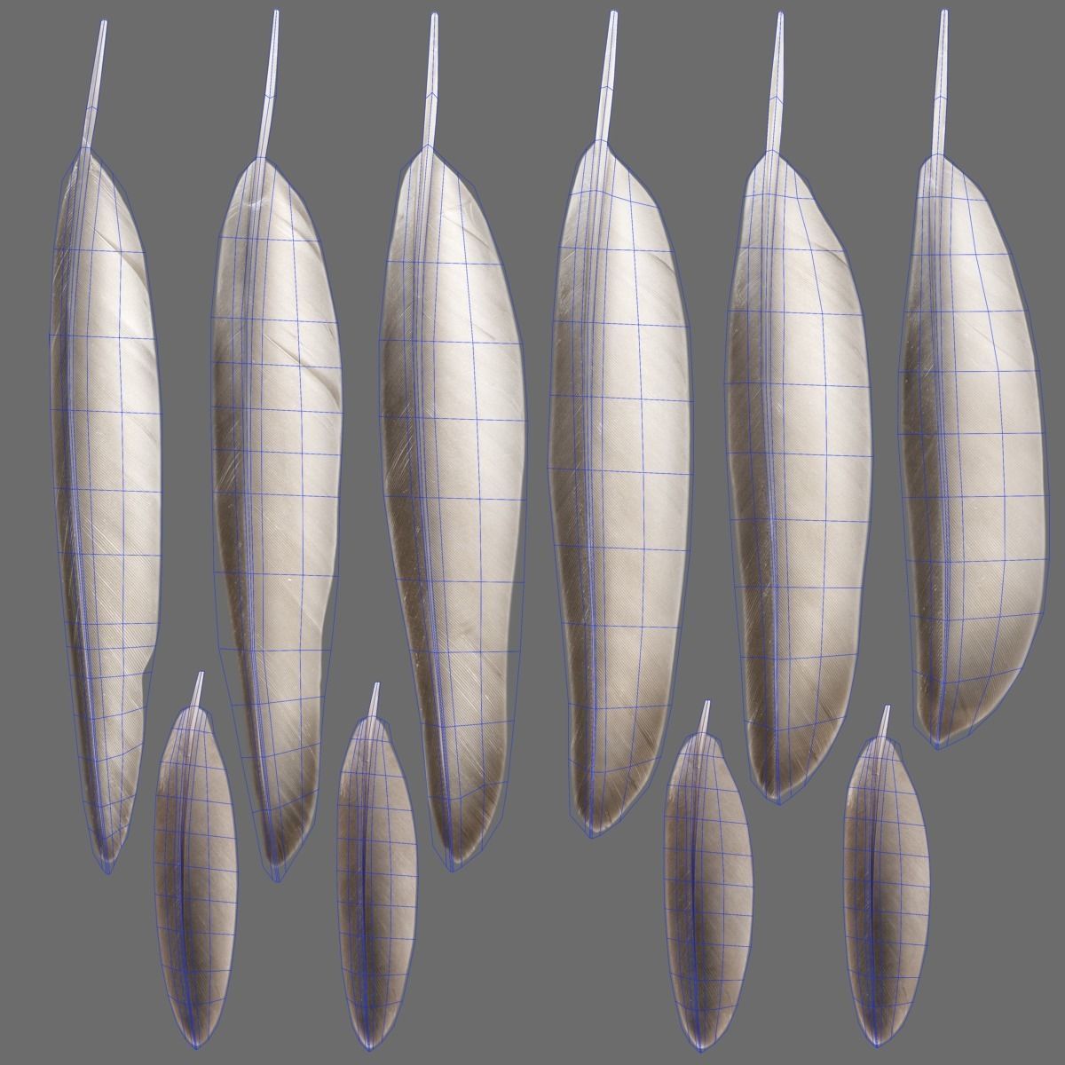 Mandarin Duck Male Animated VFX Grace 3D model_34