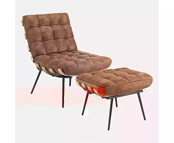 arm m chair for human life Low-poly 3D model