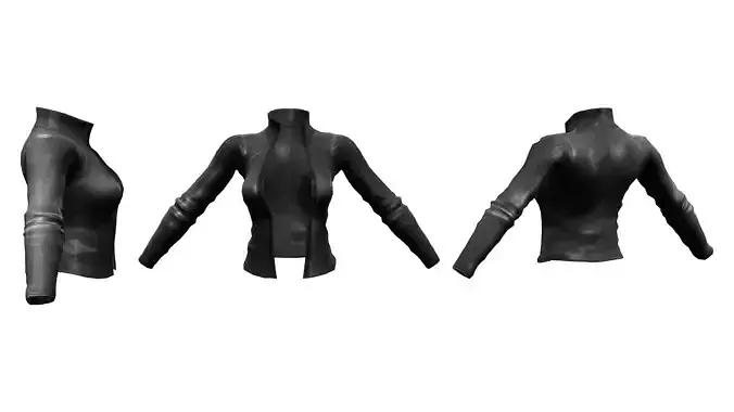 Womens Slim Fit Short Jacket