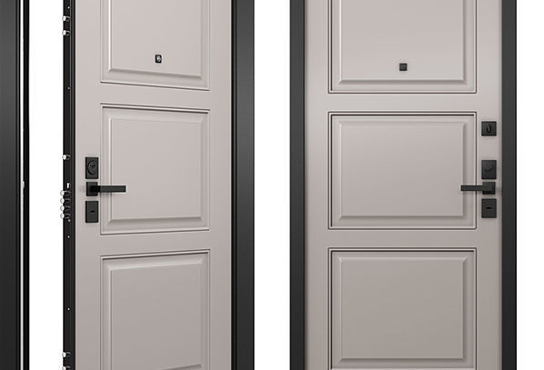 interior door  Low-poly 3D model_2