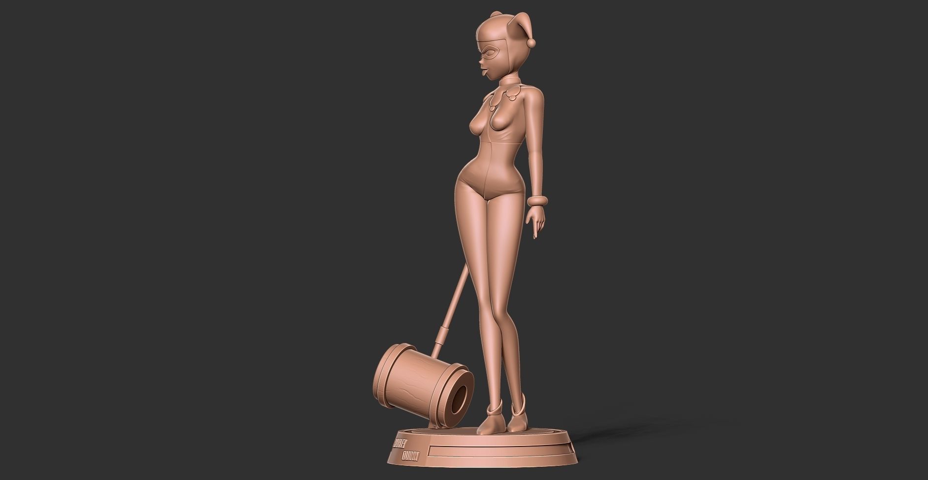 Classic Harley Quinn 3D print model_13