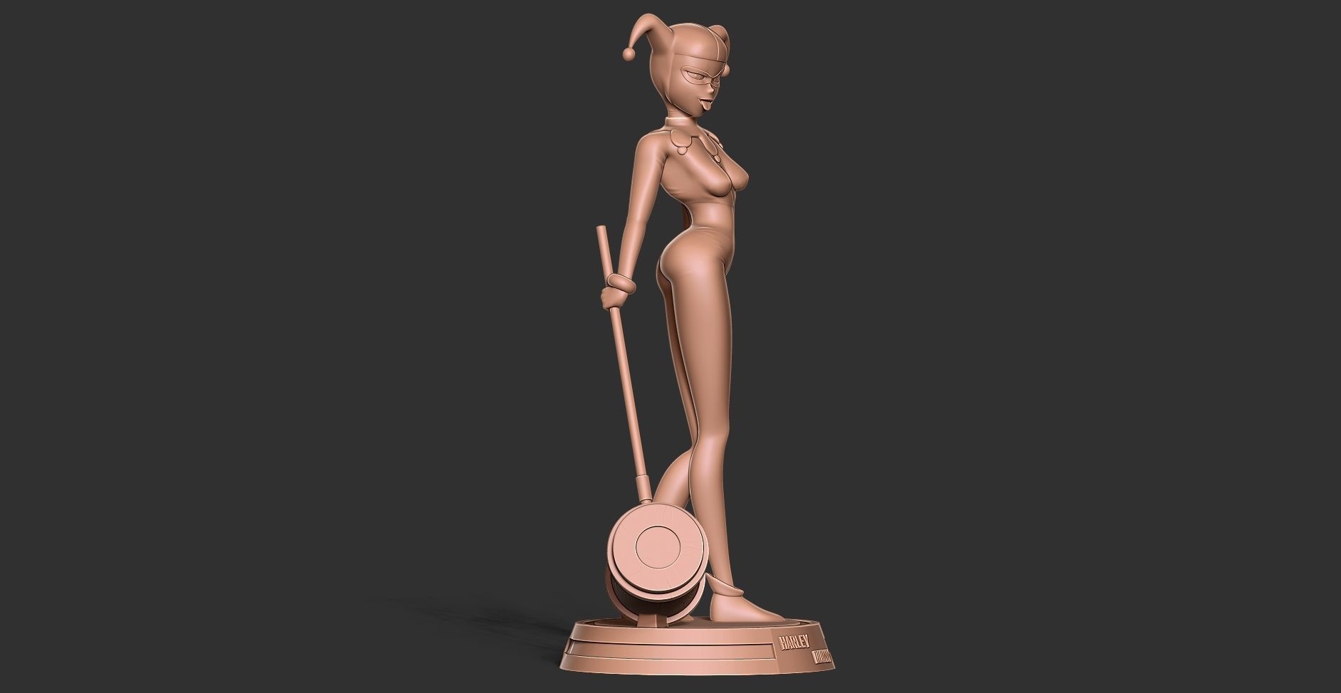 Classic Harley Quinn 3D print model_16