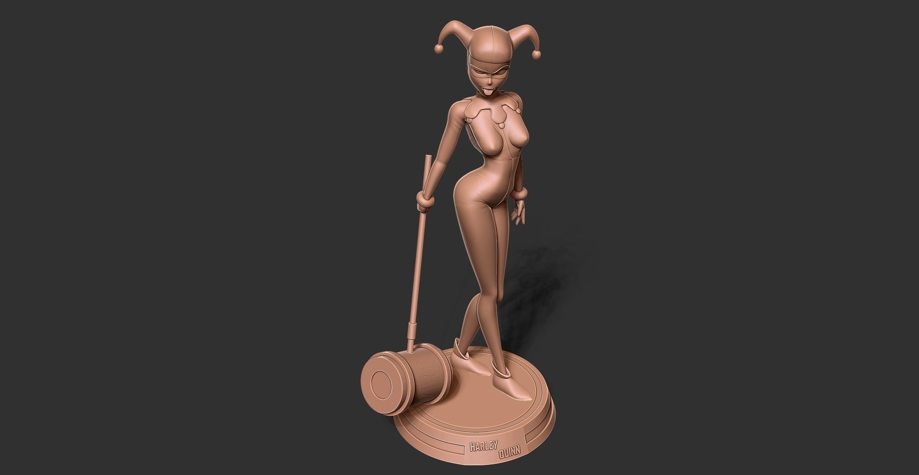 Classic Harley Quinn 3D print model_18