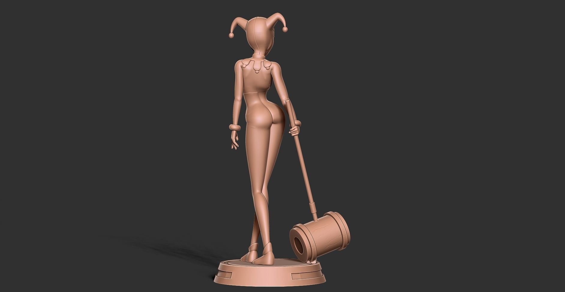 Classic Harley Quinn 3D print model_9