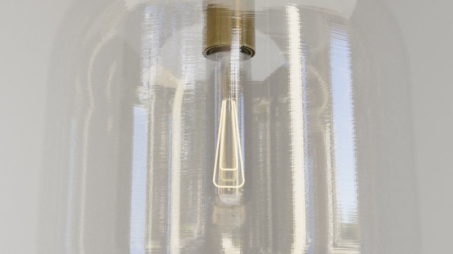 Pendant Ceiling Light P901 Low-poly 3D model_8