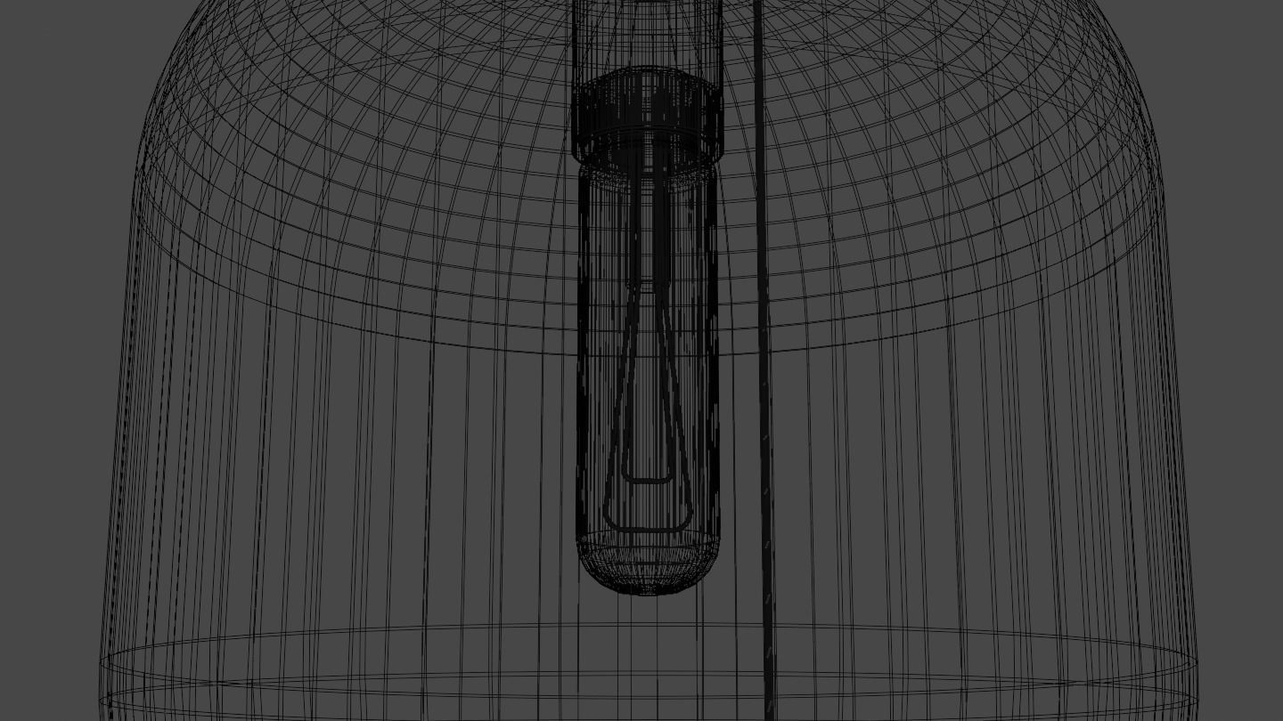 Pendant Ceiling Light P901 Low-poly 3D model_38