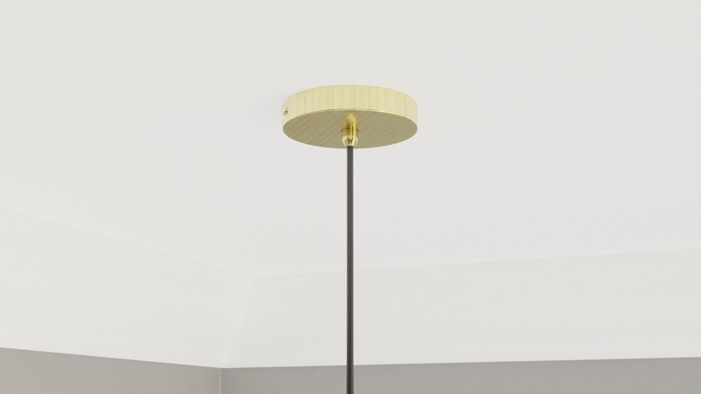 Pendant Ceiling Light P901 Low-poly 3D model_6