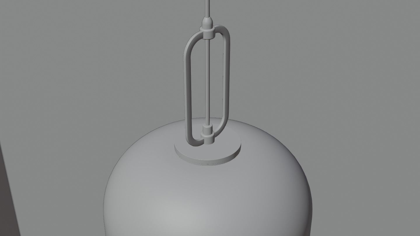 Pendant Ceiling Light P901 Low-poly 3D model_15