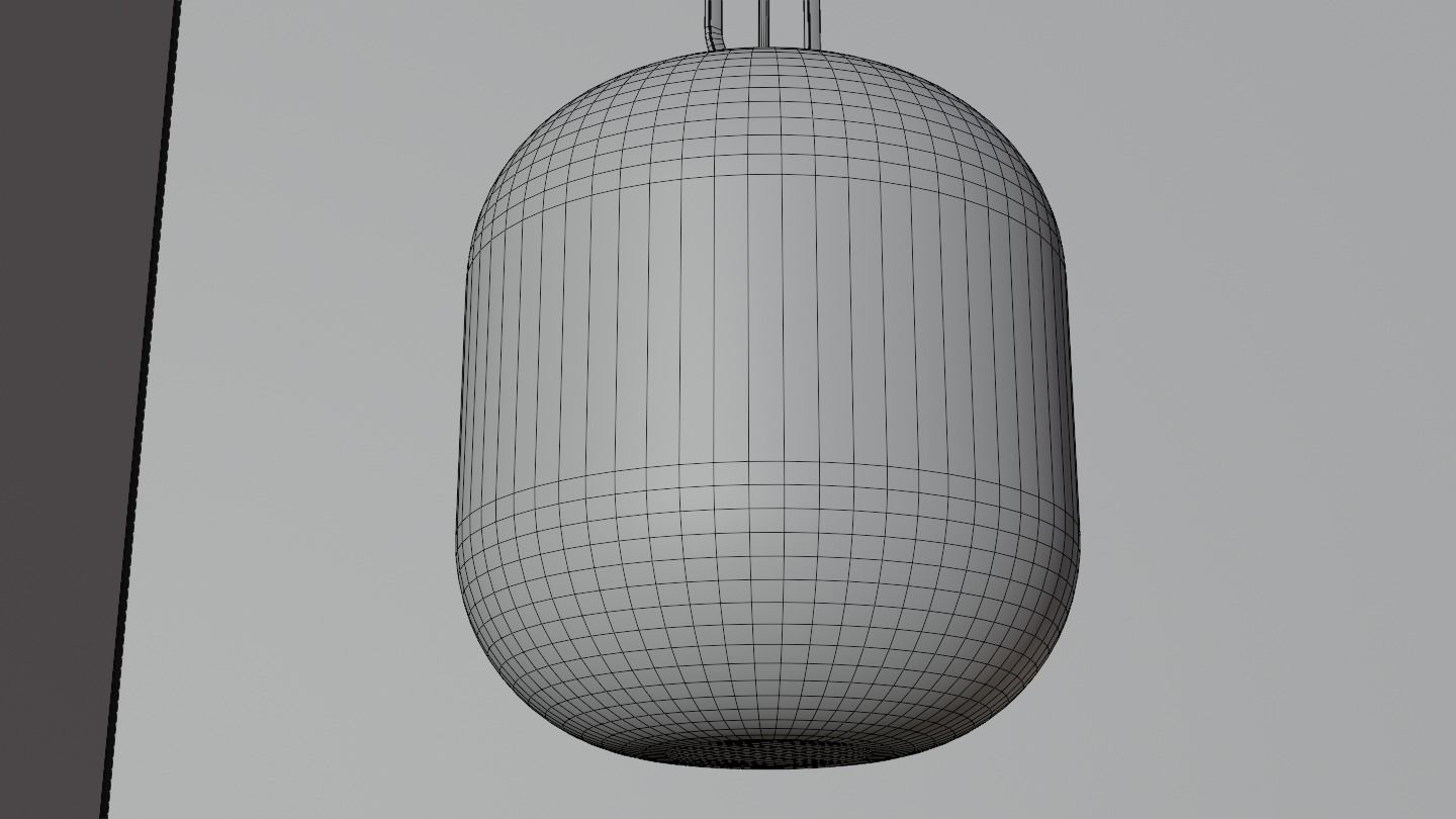 Pendant Ceiling Light P901 Low-poly 3D model_24