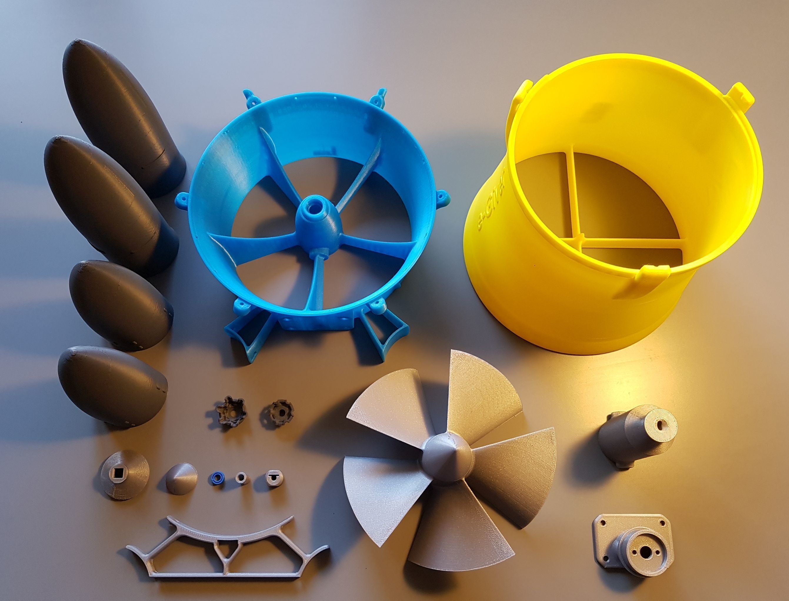 Water turbine e-Giver 10 3D print model_5