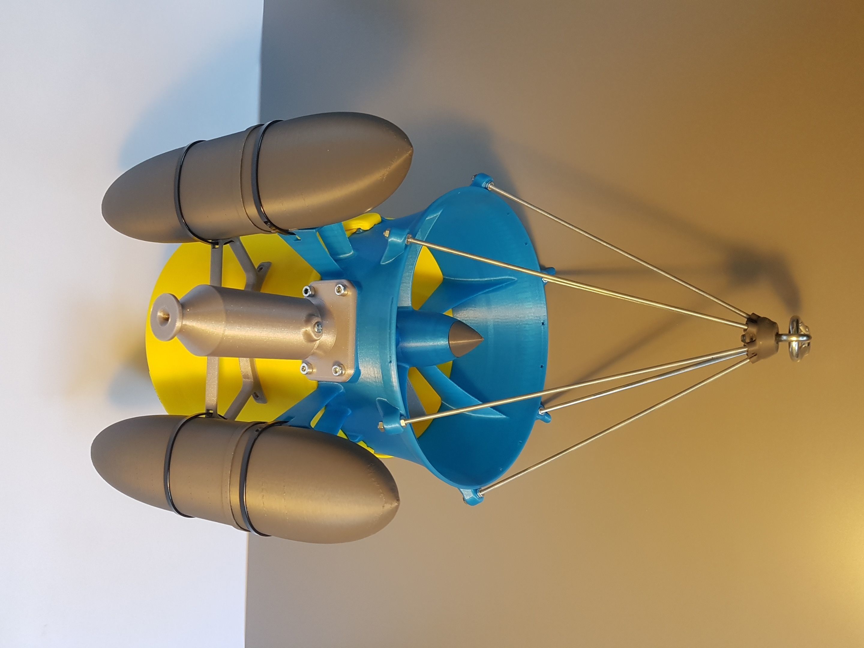 Water turbine e-Giver 10 3D print model_7