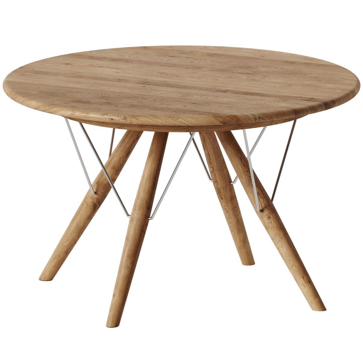 Pp75 Dining Table - Skandium 3D model_1