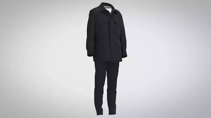 Patch Pocket Parka Outfit