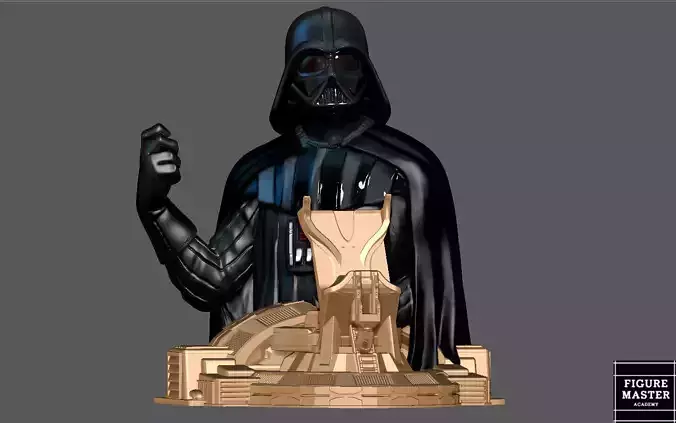 DARTH VADER PS5 PS4 CONTROLLER HOLDER MODEL STARWARS DISNEY