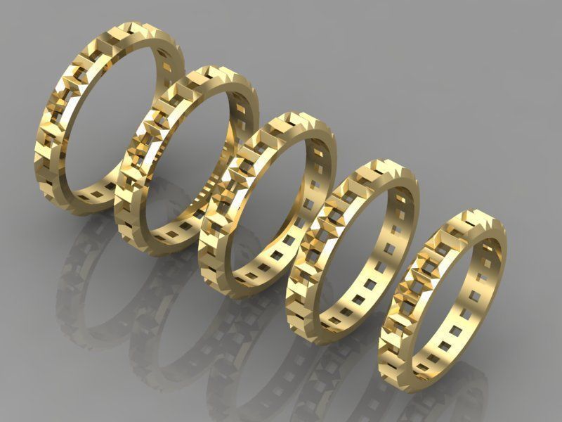 Ring Tiffany T3 3D print model_1