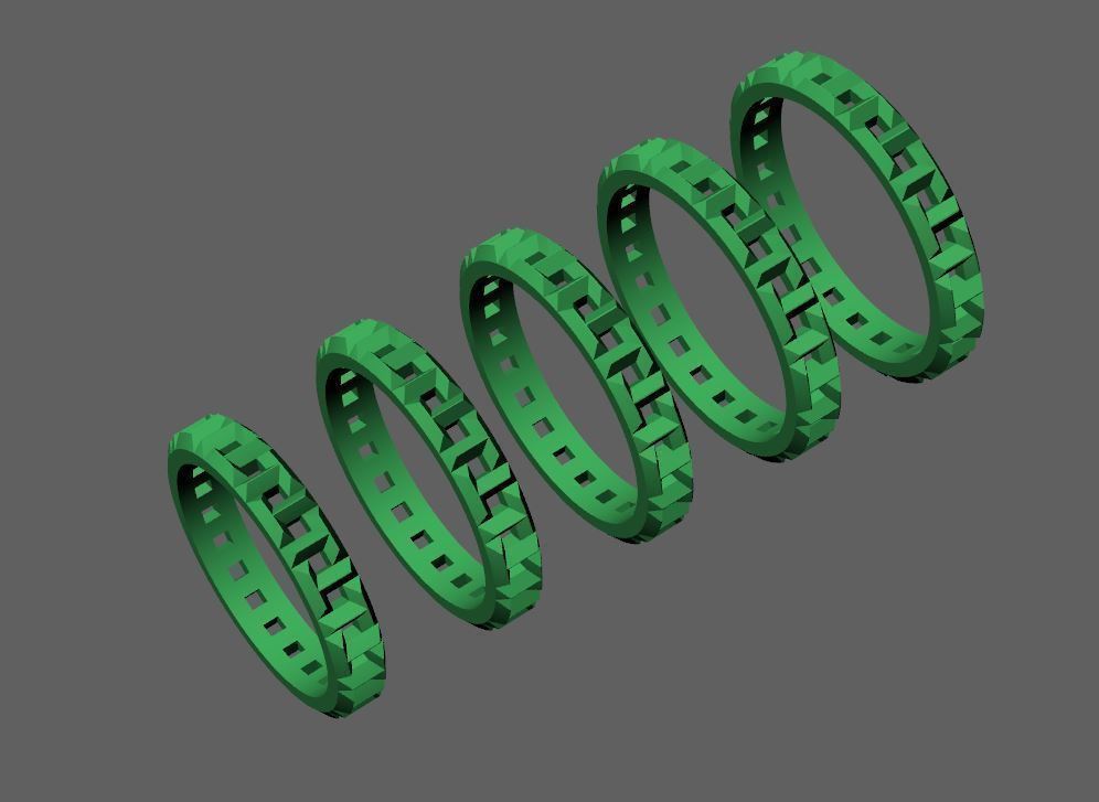 Ring Tiffany T3 3D print model_2