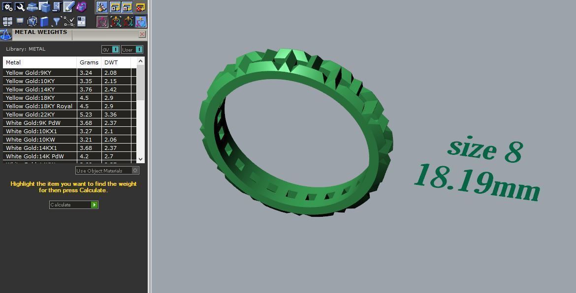 Ring Tiffany T3 3D print model_6