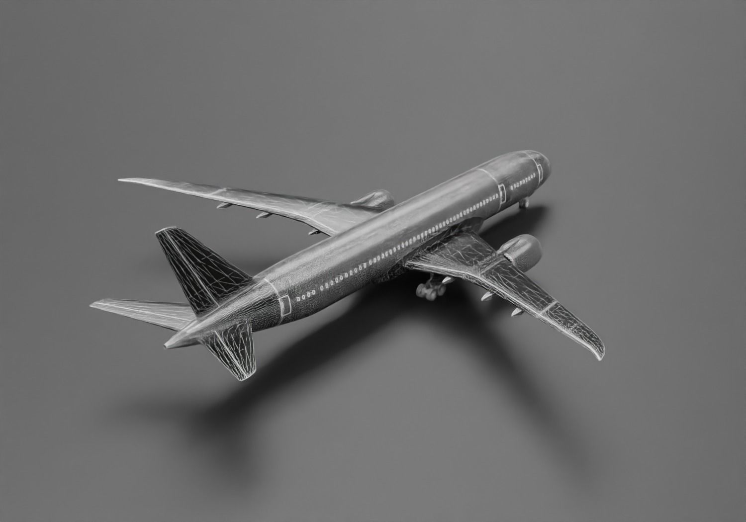 Boeing 787-9 Dreamlier 3D model_9