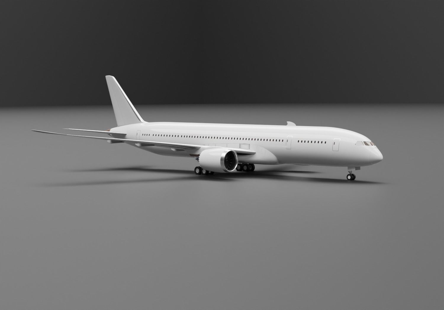 Boeing 787-9 Dreamlier 3D model_1