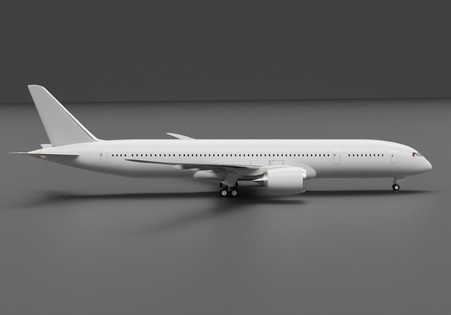 Boeing 787-9 Dreamlier 3D model_2