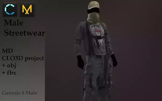 Male streetwear