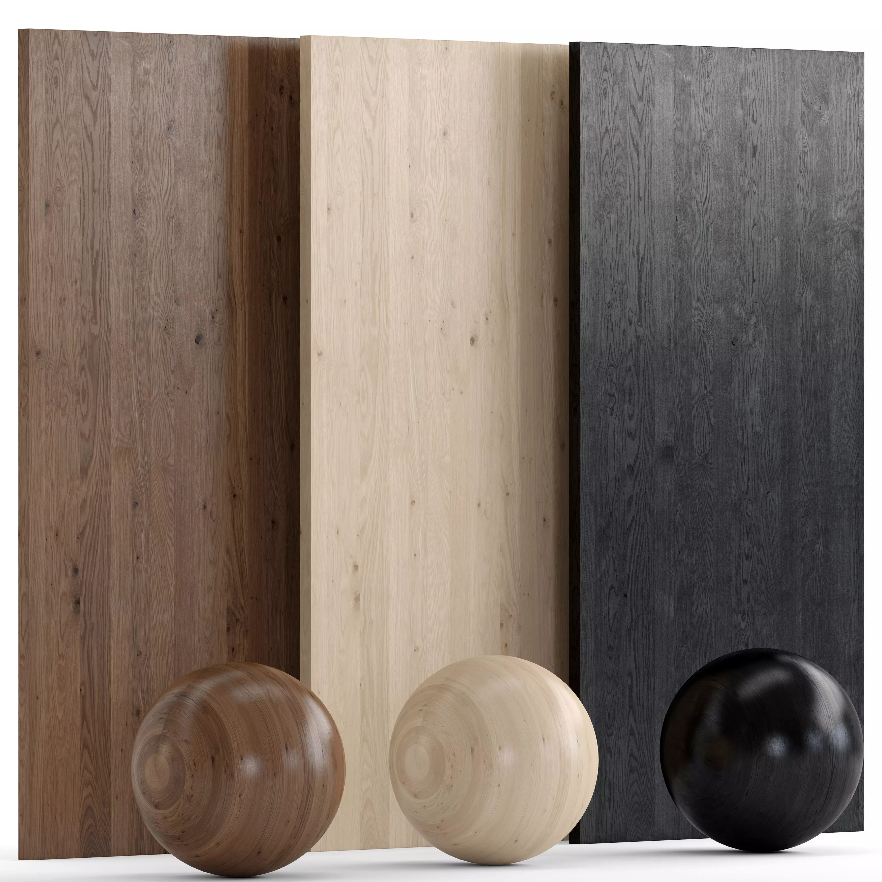 Oak Knotty wood 3 with 3 materials Texture_0