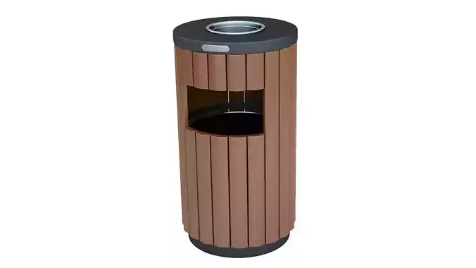 Trash Can Outdoor 01