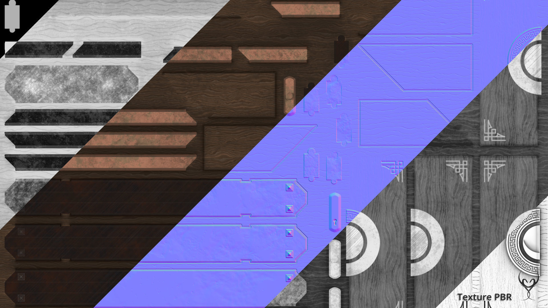 JA Kit 00 Outer Enclosure Wall A Low-poly 3D model_7